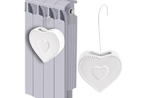 Orion Group - Humidificador para radiador (cerámica, 3 unidades), color blanco