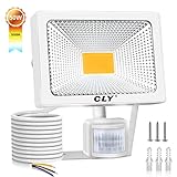 【Luz cálida-3000K】Nuevo proyector de inducción de CLY 50W.La luz blanca cálida es un poco amarillenta,más suave.Si pones las luces en el patio, te sentirás muy bien cuando vayas a casa por la noche.No solo desempeña un papel en la iluminación, sino que también agrega una sensación de hogar.Espero que cada cliente que compre esta lámpara pueda sentir la felicidad de volver a casa.