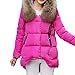 Produktbild Subfamily-P & S & O Damen Daunenjacke Lange Kapuzen Ultra Leicht Winter Wärm Daunenmantel Quilted Steppjacke Parka Jacke Black Friday Cyber Monday