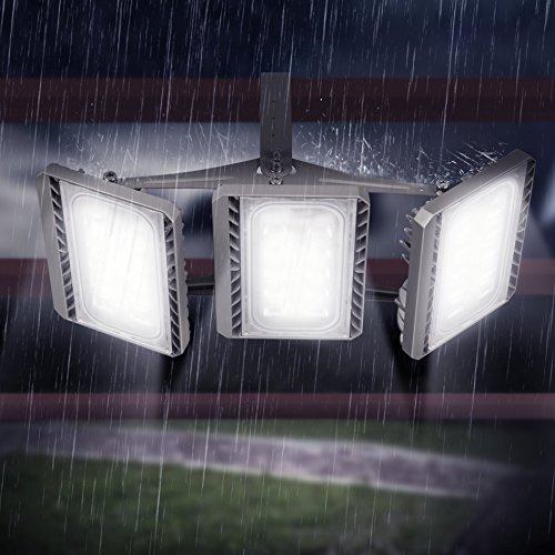 GOSUN® Super Hell 150W LED Fluter Außenstrahler 13500Lumen 230V IP65 CREE SMD5050 Kaltweiß, 36 Monate Garantie - 5