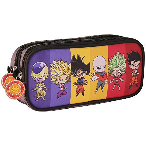 Preisvergleich Produktbild Clairefontaine Dragon Ball Federmäppchen, 22 cm, Grau (Grigio)