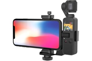 Smatree Juego de Soporte Compatible con dji Osmo Pocket 2 / dji Osmo Pocket y Motorola Moto G7 Play 5.7 Pulgadas (Osmo Pocket y Smart Phone NO están incluidos)