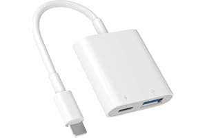 SUNTRSI SD Kartenleser für Phone und Pad, Kartenlesegerät mit USB OTG Adapter, kompatibel mit iOS Geräten, tragbarer USB Adapter mit Ladeanschluss, SD Kartenleser ohne App erforderlich (Blau)