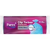 Parex Orta Boy &Ccedil;&ouml;p Torbası 15'li (55 x 60 cm)