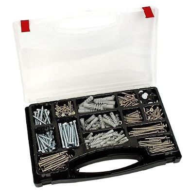 Brüder Mannesmann Mannesmann Coffret de vis à bois 620 pièces (Import Allemagne)