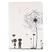 Produktbild Samsung Galaxy Tab S2 9.7 SM-T810 SM-T815 Hülle GeniusMALL Illustration Gemalt Karikatur Muster Entwurf PU Leder Tablet Schutzholster Ultradünne Schutzhülle Schutz Tasche Handyhülle 360° Anti-Wrestling mit Standfunktion Smart PC Slim Fit Design Stand Shell Case Cover Neue Modell ( 9,7 Zoll ) Löwenzahn und Kinder
