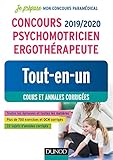 Concours 2019/2020 Psychomotricien Ergothérapeute - Tout-en-un - Cours et annales corrigées