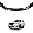 XZRTZ Universal Front Bumper Lip Kit, Car Front Bumper Spoiler Splitter Body Kit Side Skirt Front Bumper Protector Guard Scratch-Resistant fits Compatible with Fortuner