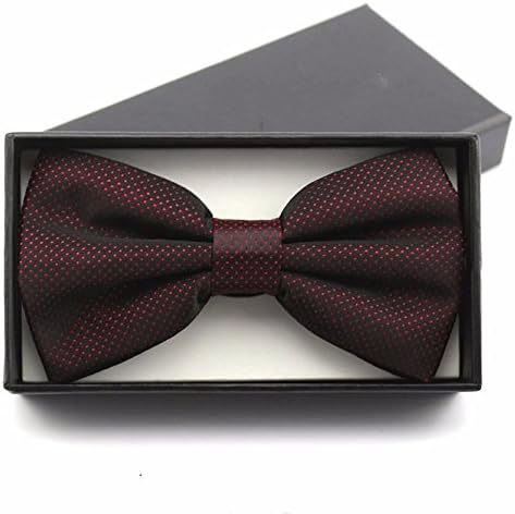GENTLEE TIE English Is the Tie Men'S Wedding Groom Stylish Black T-Shirt, Gray Business Korean Style A