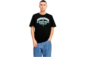 JACK & JONES Jjelogo SS Ss25 Sn T-Shirt À Col Rond À 2 Col T-Shirt Homme
