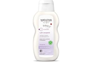 WELEDA - Lait Corporel Bio Weleda Baby Derma - Peaux Très Sensibles à Atopiques - Flacon de 200 ml