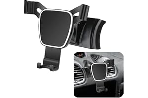 LUNQIN Car Phone Holder for 2017-2025 Porsche 718 Boxster Cayman Auto Accessories Navigation Bracket Interior Decoration Mobile Cell Phone Mount