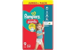 Pampers byxor Pull-on storlek 9 jätte extra, 40-pack