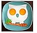 Produktbild Küche Kochen Silikon Fried Ofen Poacher Pancake Ei Wildern Ring Form, Silikon, Owl Egg Shaper, 1pc