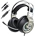 Price comparison product image Mpow EG3 PRO Gaming Headset (All-Platform Edition), with Mic, 50mm Drivers, Bass Boost Surround Sound, In-line Control, Zero Fatigue Earpads, PC, PS4 Headset, LED Gaming Headphone for Xbox one, Switch