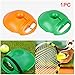 Produktbild UxradG Tennis Ball Training Boden, Tennis Training Werkzeug Tennis Selbststudium Rebound Ball mit Tennis-Trainer Baseboard Sparring Gerät, Orange
