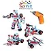 Produktbild ToyVelt STEM Lernen Zerlegen Educational Konstruction Enginieur mit ELEKTRISCHEM Spielzeug BOHRER Bau-Block-Set - für 3, 4 und 5+ Jahre alte Jungs und Mädchen. - Das beste Spielzeug Geschenk für Kinder im Alter von 3 bis 12 Jahren