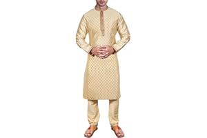 Sonisha SK105 Kurta Pyjama-Set für Herren, traditionelles indisches Partyoutfit