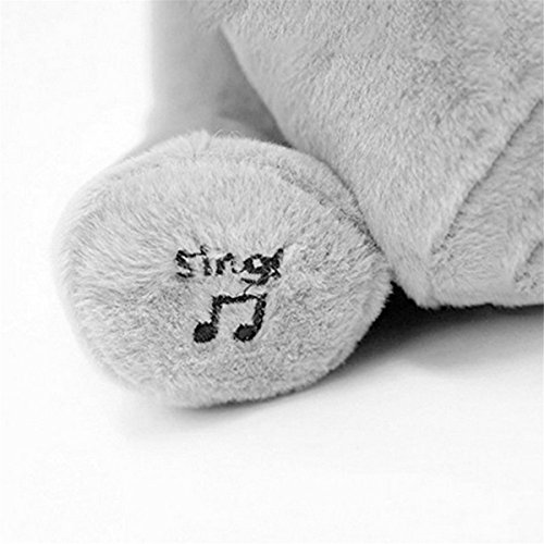 Electronic Music Elephant Soft Dolls Toys Animal Elephant Pillows