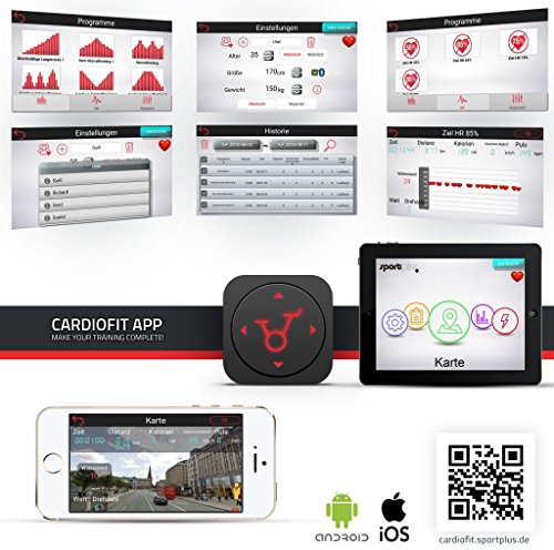 SportPlus Ergometer mit App-Steuerung und Google Street View, Bluetooth Brustgurt kompatibel, Benutzergewicht bis 110 kg, 9 kg Schwungmasse, SP-HT-9500-E - 6