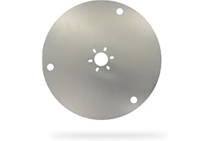 GREENSTAR SKANA - Disque Robot - Acier - Pièce De Rechange - Plaque Protection/Friction Des Lames - Pour Tondeuses Robots Husqvarna Automower 420, 430X, 440, 450X, 520, 550 - Epaisseur 1,2 mm - Diamètre 211 mm