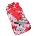 Phenovo Kids Girls Classic Floral Peacock Chinese Cheongsam Qipao Dress Red#4 RS.465.00