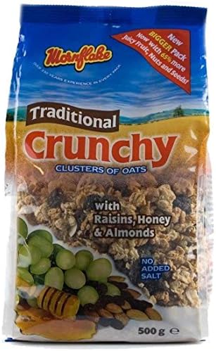 Mornflake | Honey, Raisin & Almond Crunchy | 10 x 500g