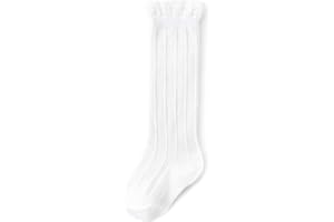 Century Star Podkolanówki dziecięce dla dziewczynek, skarpety z wężem, bawełna, mundurek szkolny, skarpety