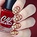 Born Pretty Xmas Snowflake Nail Art Stamp Template Christmas Image Plate BP-L032 12.5 x 6.5cm