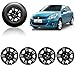 Auto Pearl - Premium Quality Car 14" Press Type Wheel Cover For - Maruti Suzuki Swift Dzire Type-2 - Black RS.1299.00