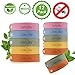 Produktbild Janolia Mückenschutz Armband, 12 Stück Insektenschutz-Armband, Reusable Repellent Wristband, Sicheres Deef-Freies und Wasserdichtes, für Kinder, Erwachsene, Camping, Reise