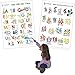 Das ABC der Tiere + Meine tierischen Zahlen von 1-20: 2 Lernposter, gerollt, abwaschbar + UV-Lack beschichtet by 