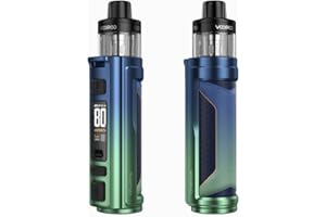 VOOPOO ARGUS PRO 2 Kit 80W Pod Mod Built in 3000mAh Battery With PNP-X Cartridge Electronic Cigarette Vape (No Nicotine, No E Liquid) (Lack Blue)