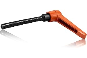 HAIMAYEE Maniglia con Leva di Bloccaggio Regolabile M6-50mm Dado Della Maniglia con Filettatura Esterna Maniglie Della Macchina