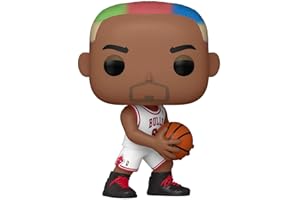 Funko Pop! NBA: Legends - Dennis Rodman​​ - (Bulls Home) Vinyl - Figura in Vinile da Collezione - Idea Regalo - Merchandising Ufficiale - Giocattoli per Bambini e Adulti - Sports Fans