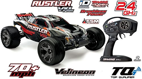 Preisvergleich Produktbild Traxxas Rustler VXL 2WD Brushless Stadium Truck (TSM) Stabilitätssystem *NEW*