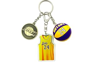 ZGCXRTO Basketball Schlüsselanhänger,Sport Geschenk 3D Basketball Keychain Mini Basketball Trikot,Sport Geschenk Idee,Geschenk-Schlüsselanhänger Rucksack Geschenke für Basketball-Fans