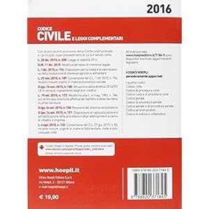 Codice civile e leggi complementari