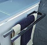 PURIS Handtuchhalter/PZ11281/Chrom glänzend/39x3x11cm