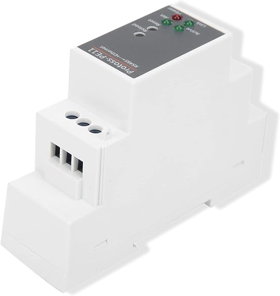 Natudeco RS485 zu seriellem Ethernet-Server Schienenmontage PE11-H RS485 zu Serieller Server Ethernet Router 100–240 VAC PE11-H für FreeRTOS - 1
