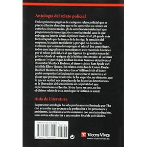 ANTOLOGIA DEL RELATO POLICIAL N/C: Antología del relato policial (Aula de Literatura)
