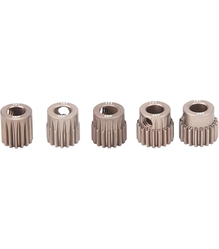 Engrenage de transmission, pignon en spirale 2pcs Engrenage droit avec