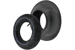 STRICKER-ROLLEN Mantel Reifen Decke Schlauch Luftrad 400x100 mm 4.80/4.00-8 Schubkarrenrad