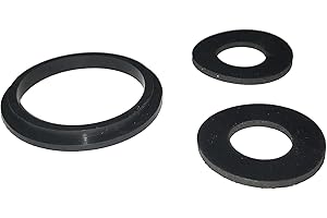 Online Trade Counter Lay Z Lazy Spa Compatible Rubber Seal Set - 3-Piece Kit with Blower A Seal, B/C Coupling Seals, O Rings - Heavy Duty OEM Replacement Hot Tub Accessories for Leak Repairs