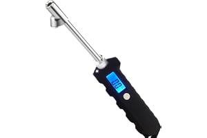 Digital Tyre Tire Pressure Gauge 230 PSI for Truck and RV, Tyre Inflator Gauge Tire Pressure Monitor with Backlit Lcd and Flashlight