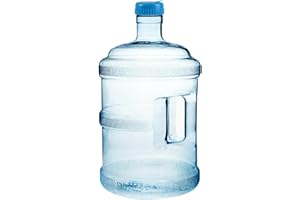 Colcolo Bouteille d'eau en Plastique réutilisable Gallon Jug Container pour Distributeur d'eau