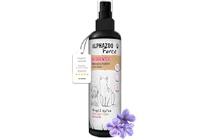 alphazoo MilbHunter Spray przeciw roztoczom dla psów, kotów, koni i kur 200 ml I naturalny środek przeciw roztoczom z długotrwałą ochroną I przeciwko atakom roztoczy