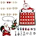 Produktbild happy event Schmuck Adventskalender 2019 24 Tage mit Armband-Countdown   Weihnachtsgeschenk