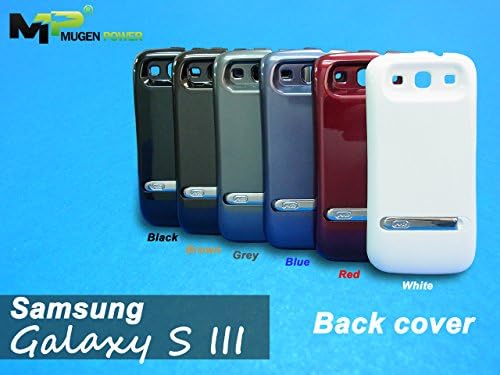 Mugen Power 4600mAh Extended Battery with Black & Blue Color Cover (NFC Support) Samsung Galaxy S3 i747 / Verizon Samsung Galaxy S3 LTE i535