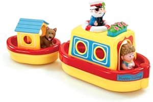 HappyLand Water Lily Canal Boat For Children From 18 Months to 5 Years Early Learning Centre Bath Toy Toy Boats For Water Play Happy Land toy Sets Elc Toys Boat Bath Toy Early Learning Centre Toys